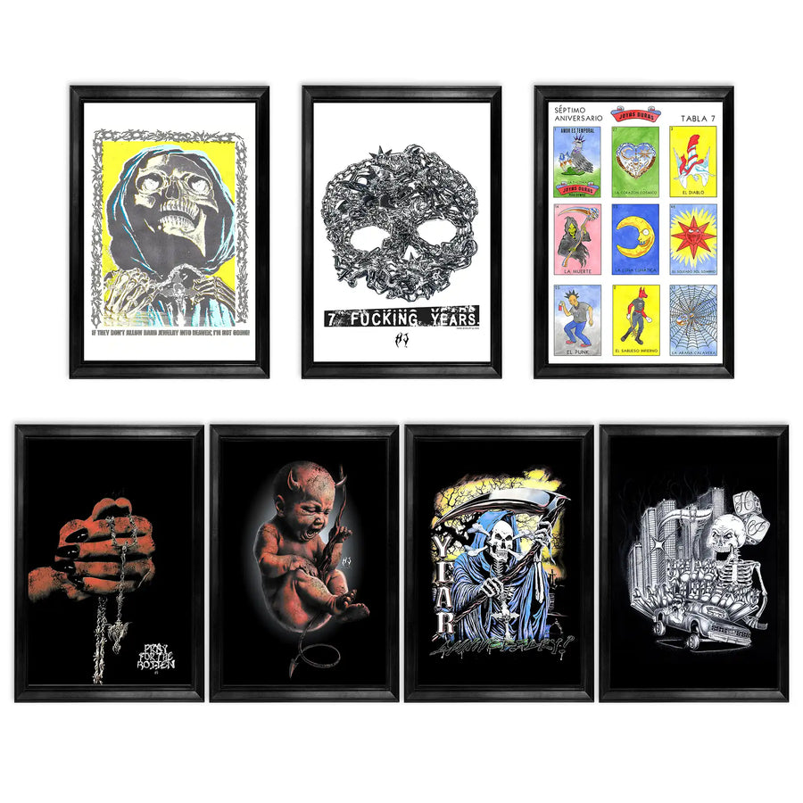 7 YEAR ANNIVERSARY POSTERS