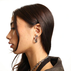 10 STAGES OF ADDICTION EARRING