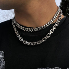 10MM ARIES AND CUBAN CHOKER SET