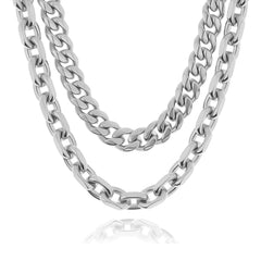 10MM ARIES AND CUBAN CHOKER SET