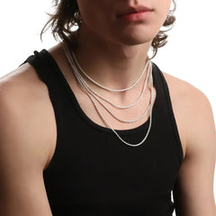 STERLING SILVER ROPE CHAIN