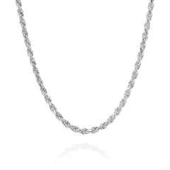 STERLING SILVER ROPE CHAIN