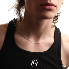 STERLING SILVER ROPE CHAIN