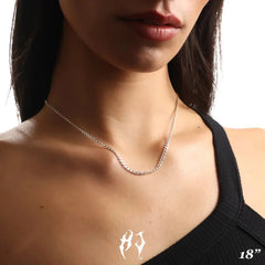 STERLING SILVER CURB CHAIN