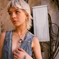 6TH CIRCLE OF HELL EARRING