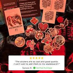 8 YEAR ANNIVERSARY STICKER PACK