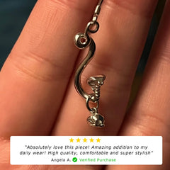 SNAKE SKULL EARRING