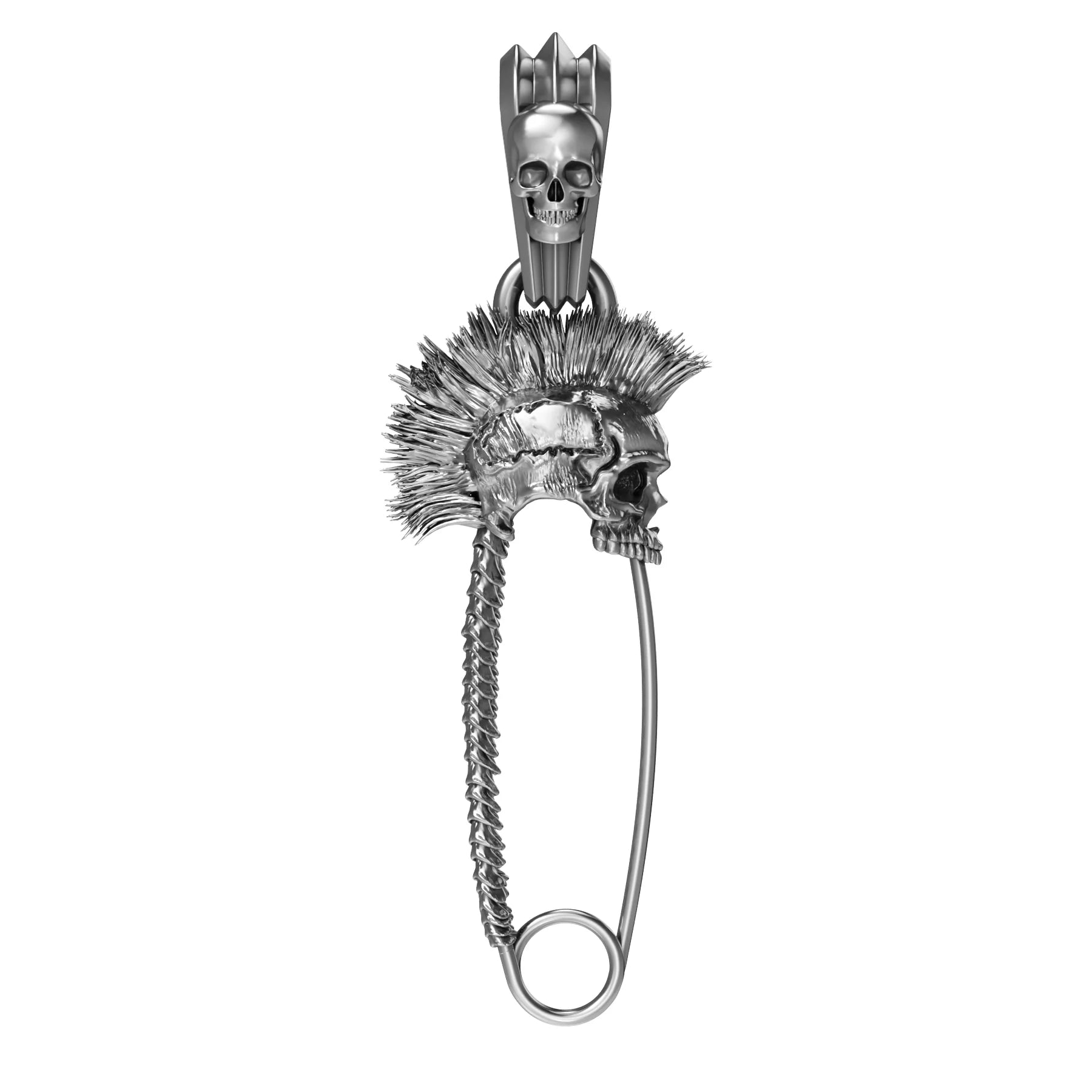 PUNK SAFETY PIN PENDANT
