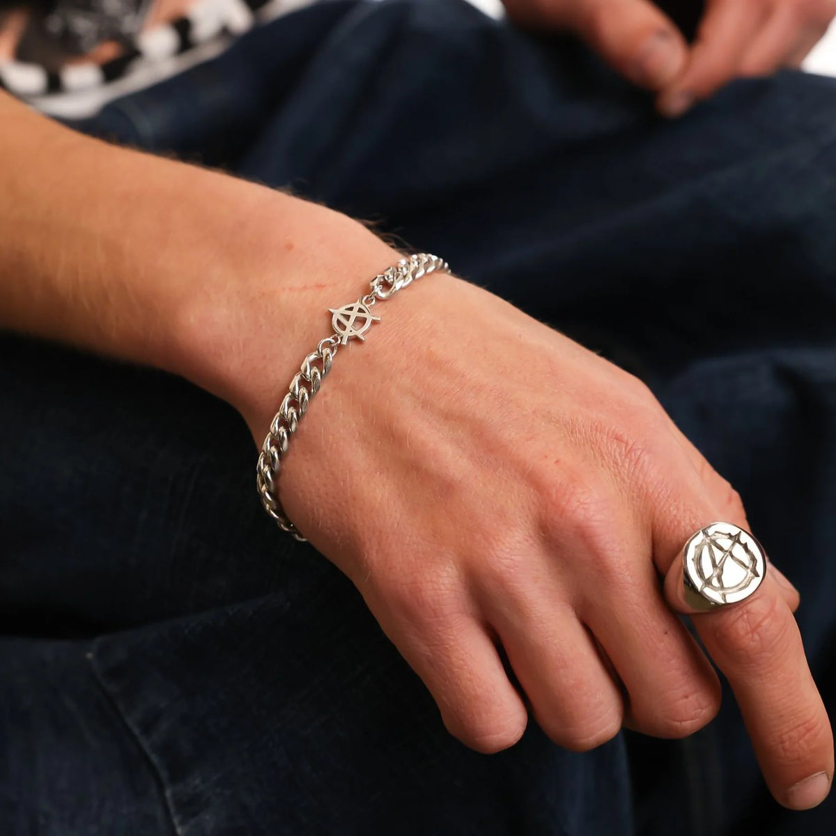 ANARCHY CUBAN BRACELET