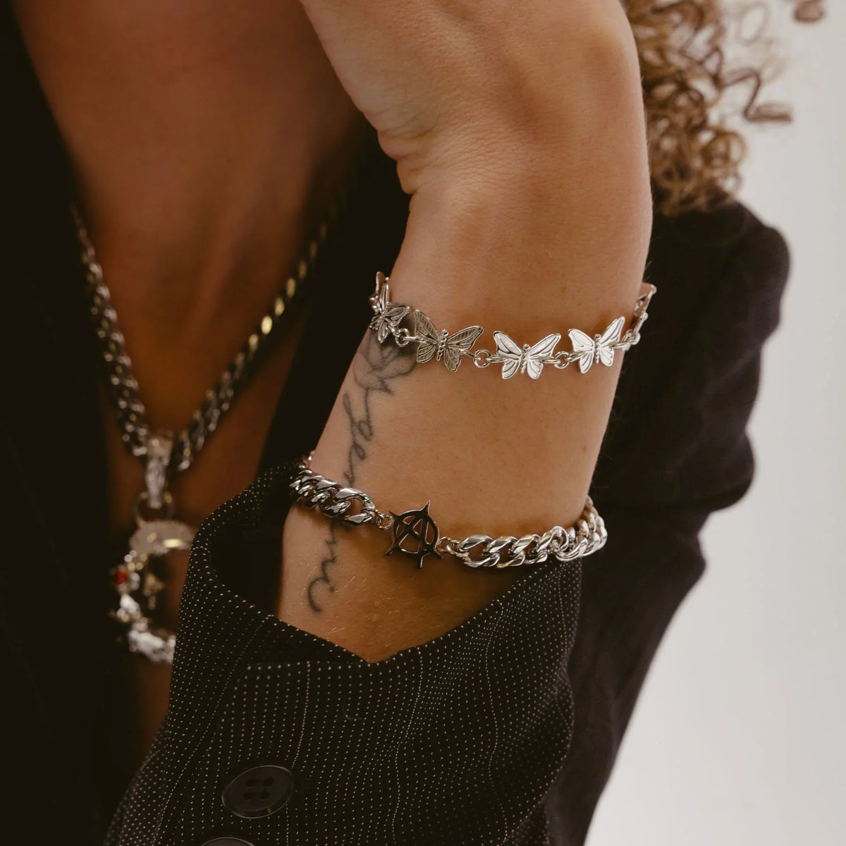 ANARCHY CUBAN BRACELET