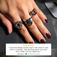 ANTIQUE HEART RING