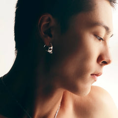 SKULL HOOP EARRINGS