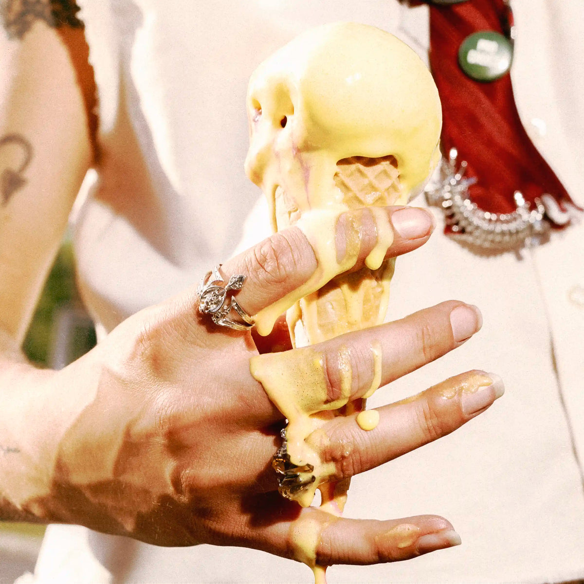 TRIBAL CROSS RING