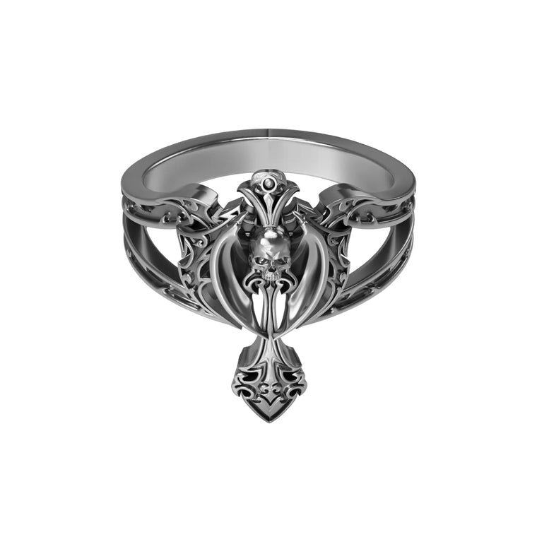 TRIBAL CROSS RING