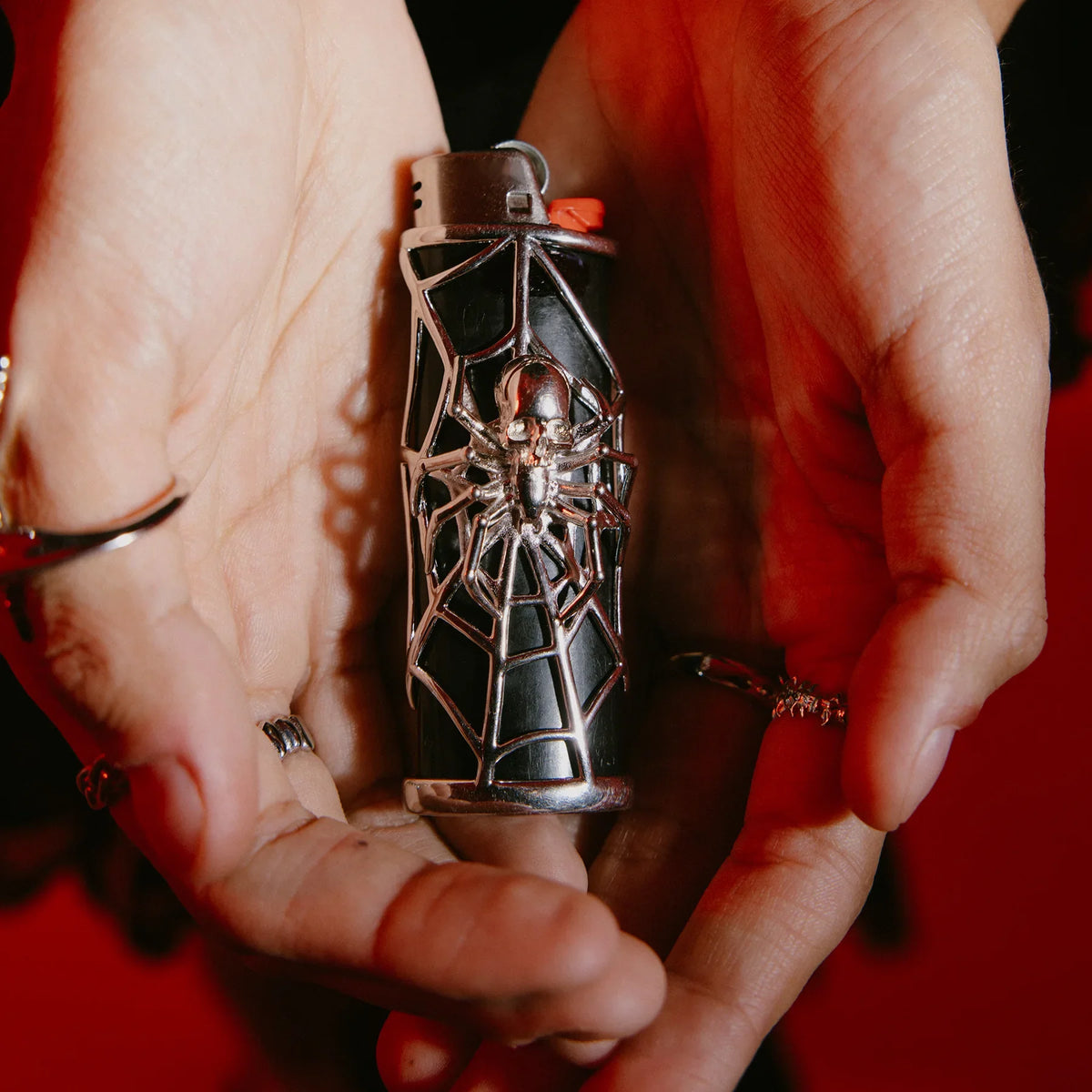 SPIDER LIGHTER CASE