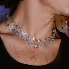 BUTTERFLY NECKLACE (ADJUSTABLE)