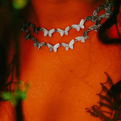 BUTTERFLY NECKLACE (ADJUSTABLE)