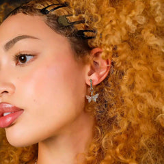 BUTTERFLY EARRING (DANGLE)
