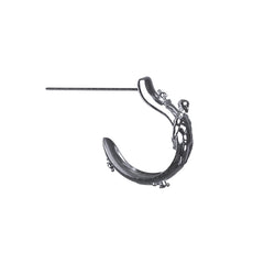 CONDEMNED OPEN HOOP EARRING