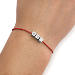 Elastic Threaded Cord 1mm 10" Bracelet