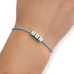 Elastic Threaded Cord 1mm 10" Bracelet