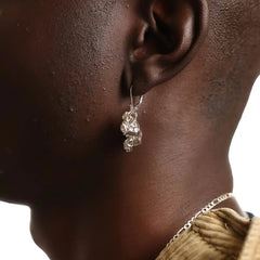 FLAME DICE EARRING