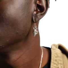 FLAME DICE EARRING