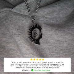 HEAD IN THE CLOUDS PENDANT