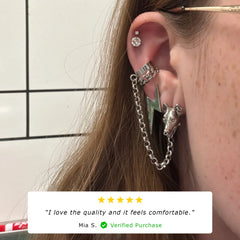 HELLHOUND EARRING + CUFF
