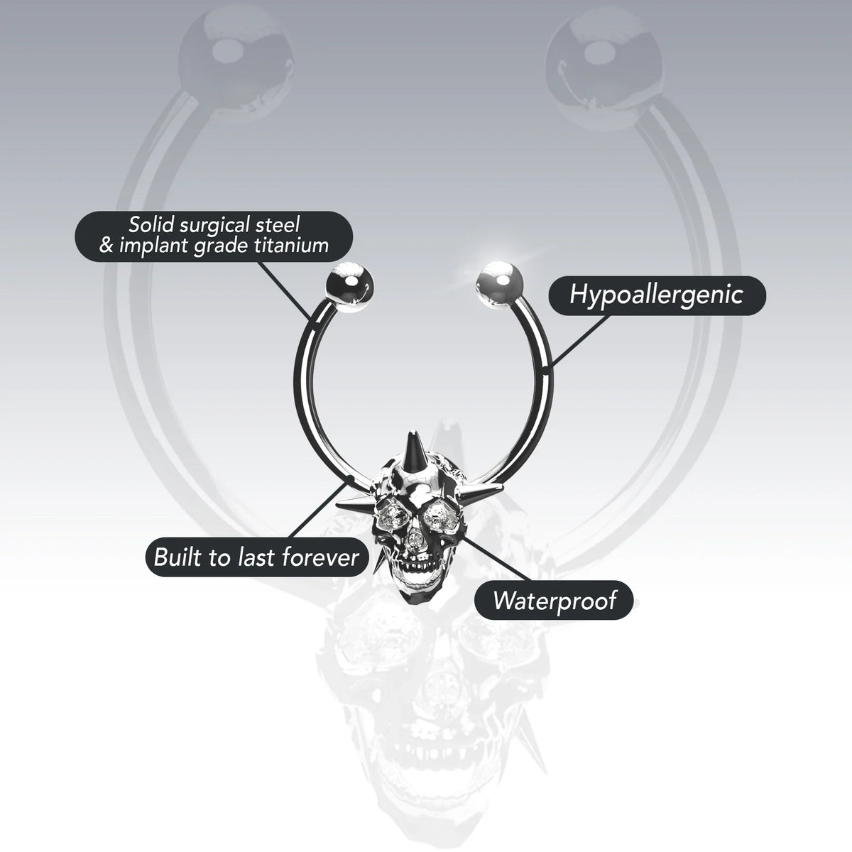 FAUX 6TH CIRCLE OF HELL SEPTUM