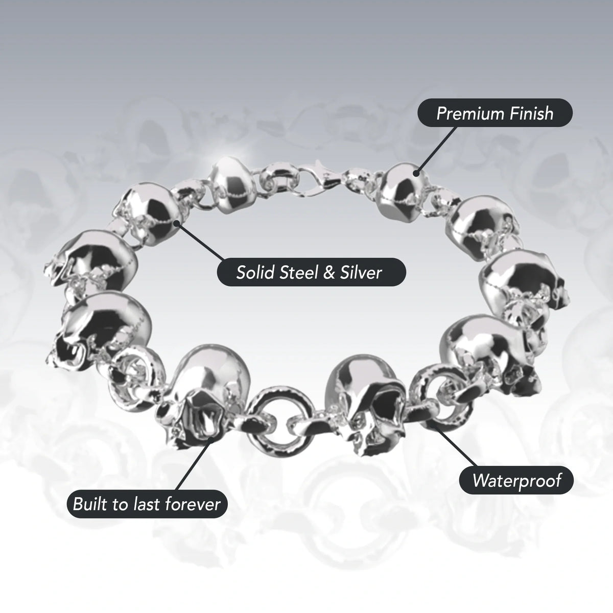 10 STAGES OF ADDICTION BRACELET
