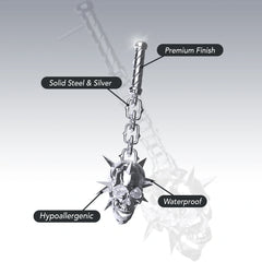 6TH CIRCLE OF HELL EARRING