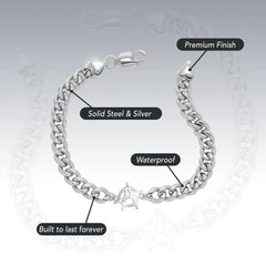 ANARCHY CUBAN BRACELET