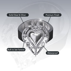 ANTIQUE HEART RING