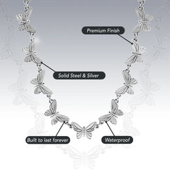 BUTTERFLY NECKLACE (ADJUSTABLE)