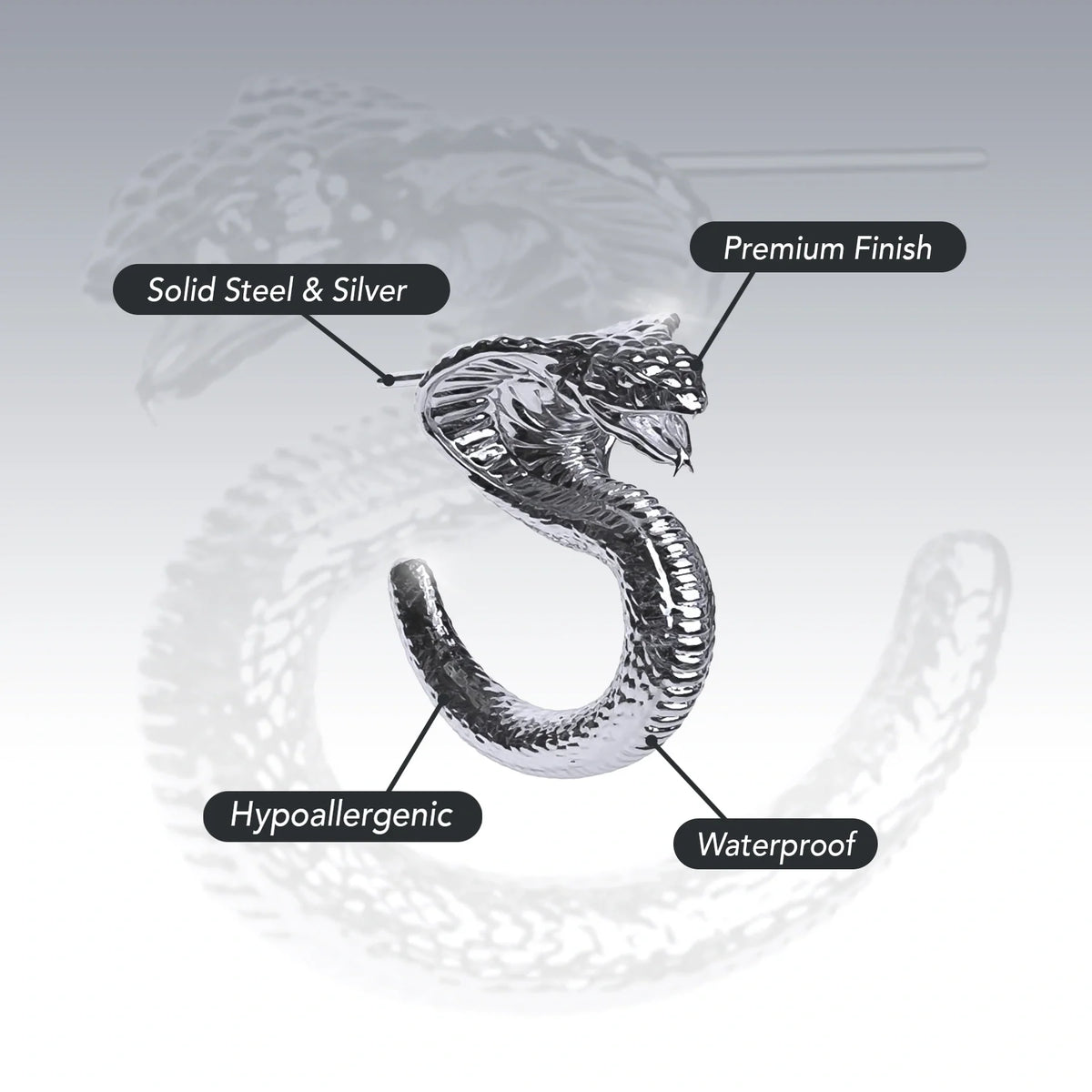 COBRA EARRING