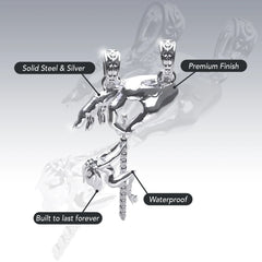 DANCING WITH DEATH PENDANT