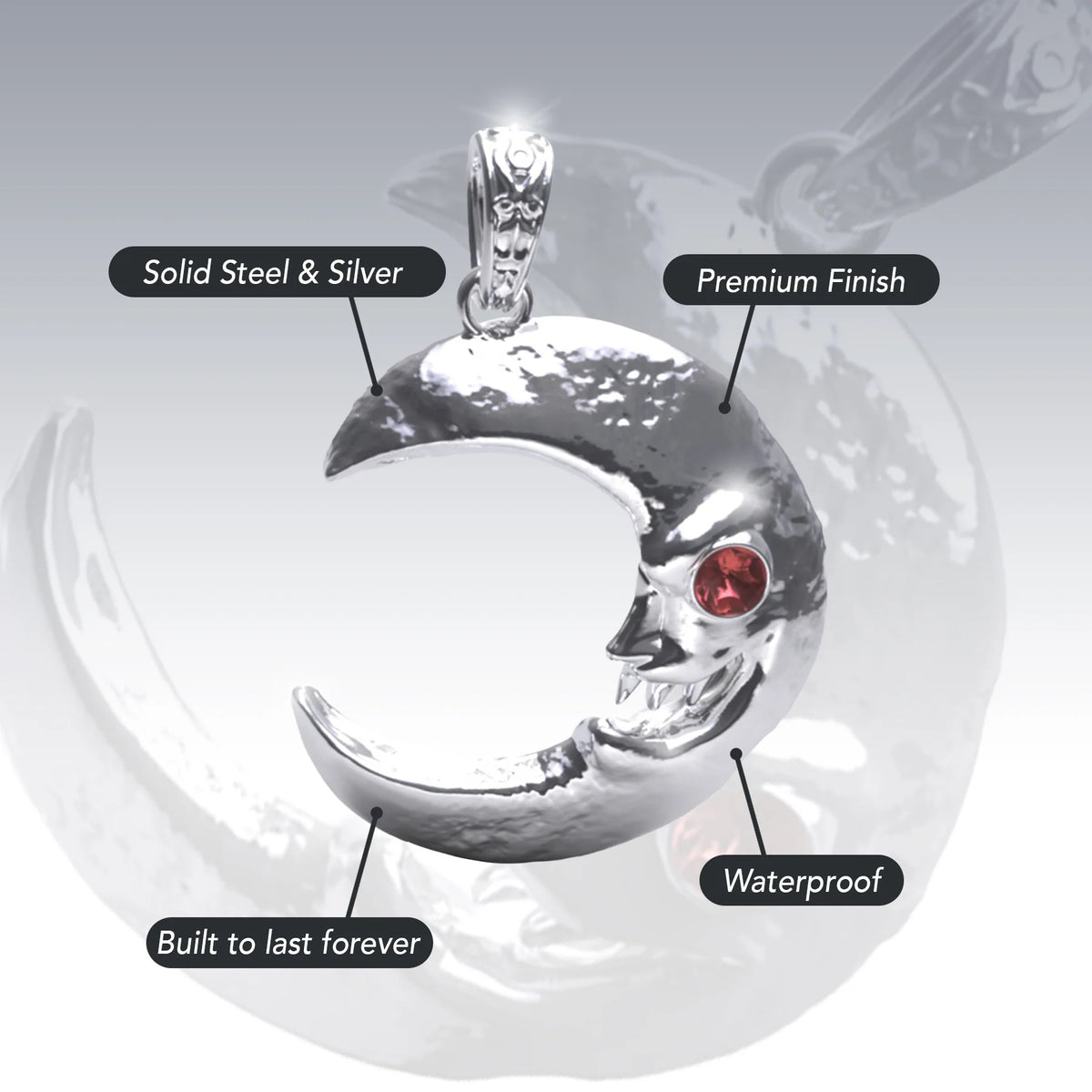 LUNA THE LUNATIC LUNAR PENDANT