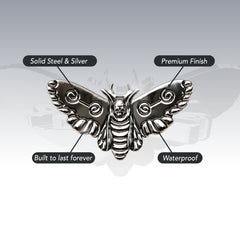 MOTH HAIR CLIP