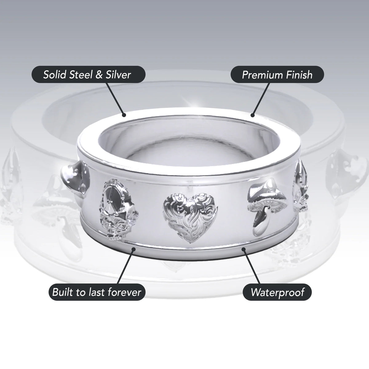 PSYCHEDELIC LOVE RING