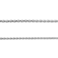 STERLING SILVER ROPE CHAIN