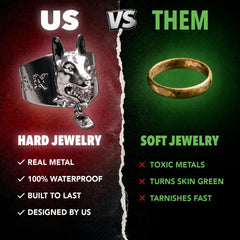6TH CIRCLE OF HELL EARRING