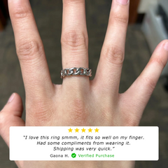 MINI CUBAN RING