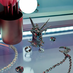 PHOENIX THE PUNK PIGEON JEWELRY HOLDER