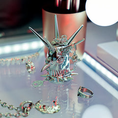 PHOENIX THE PUNK PIGEON JEWELRY HOLDER