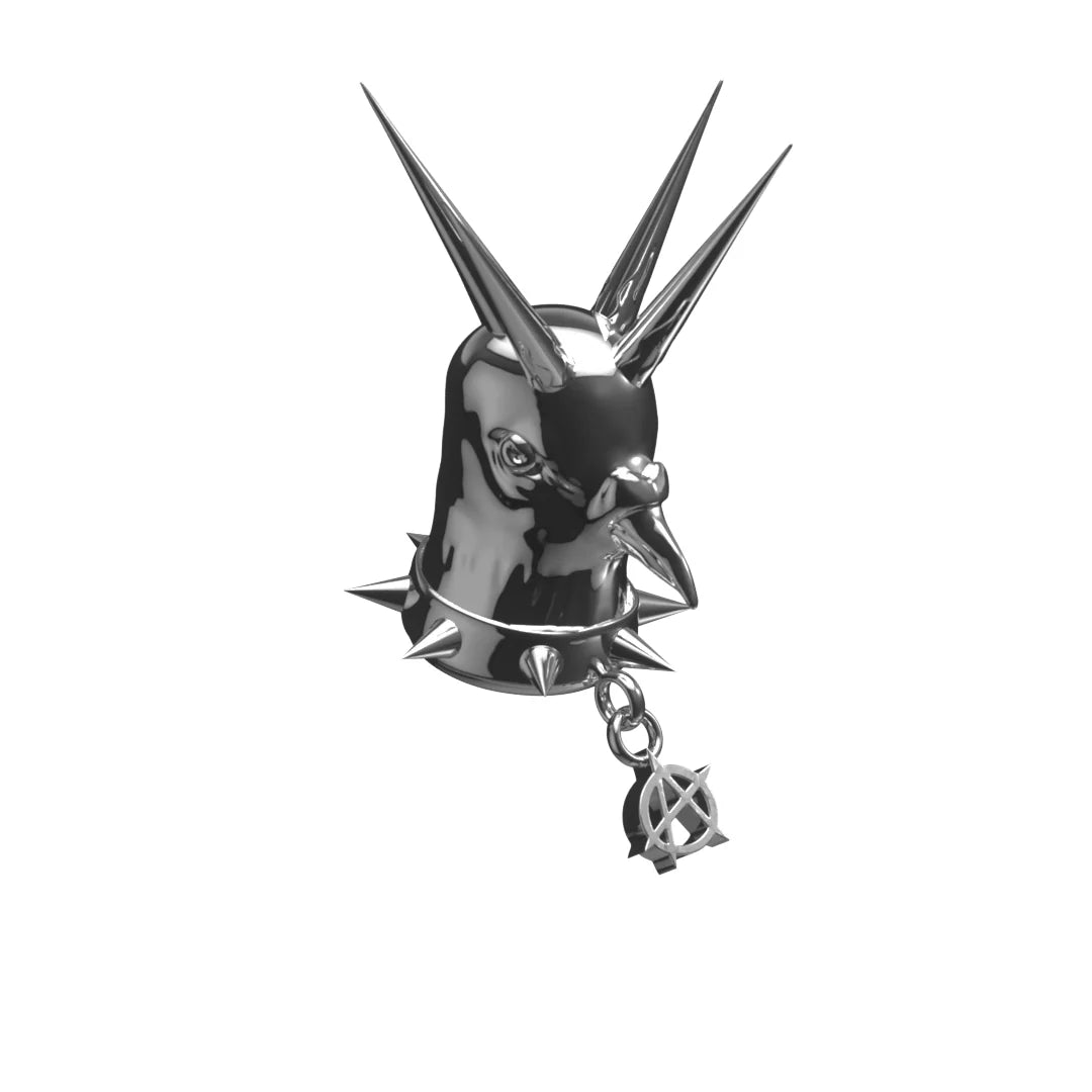 PHOENIX THE PUNK PIGEON JEWELRY HOLDER