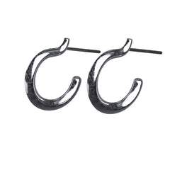 PLAIN OPEN HOOP EARRING