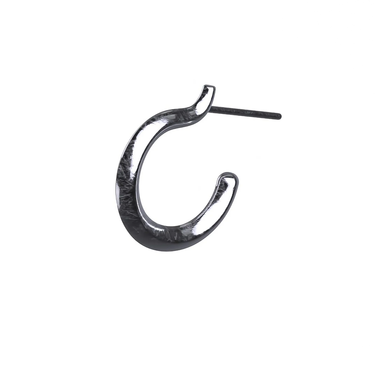 PLAIN OPEN HOOP EARRING