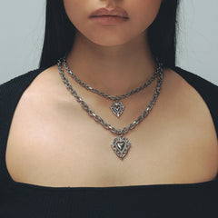 ANTIQUE HEART PENDANT