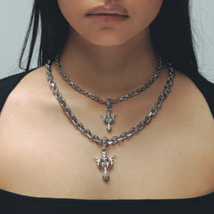 TRIBAL CROSS PENDANT